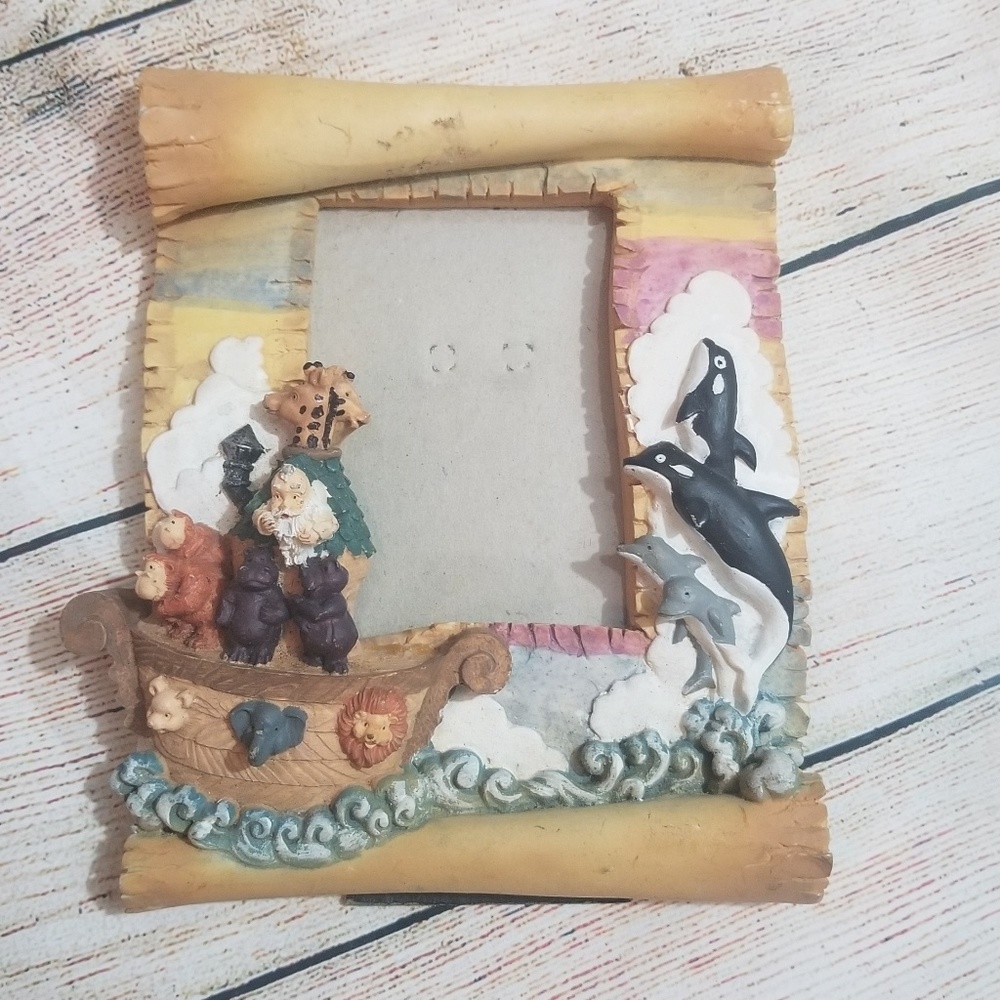 Noah's Ark picture frame